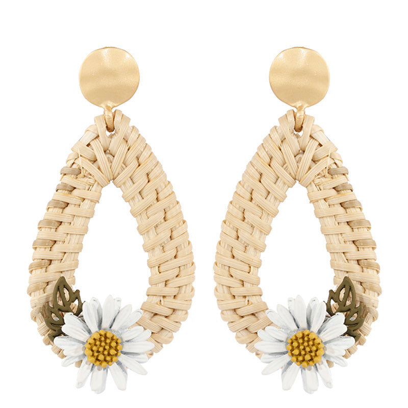 Water Drop Flower Earrings